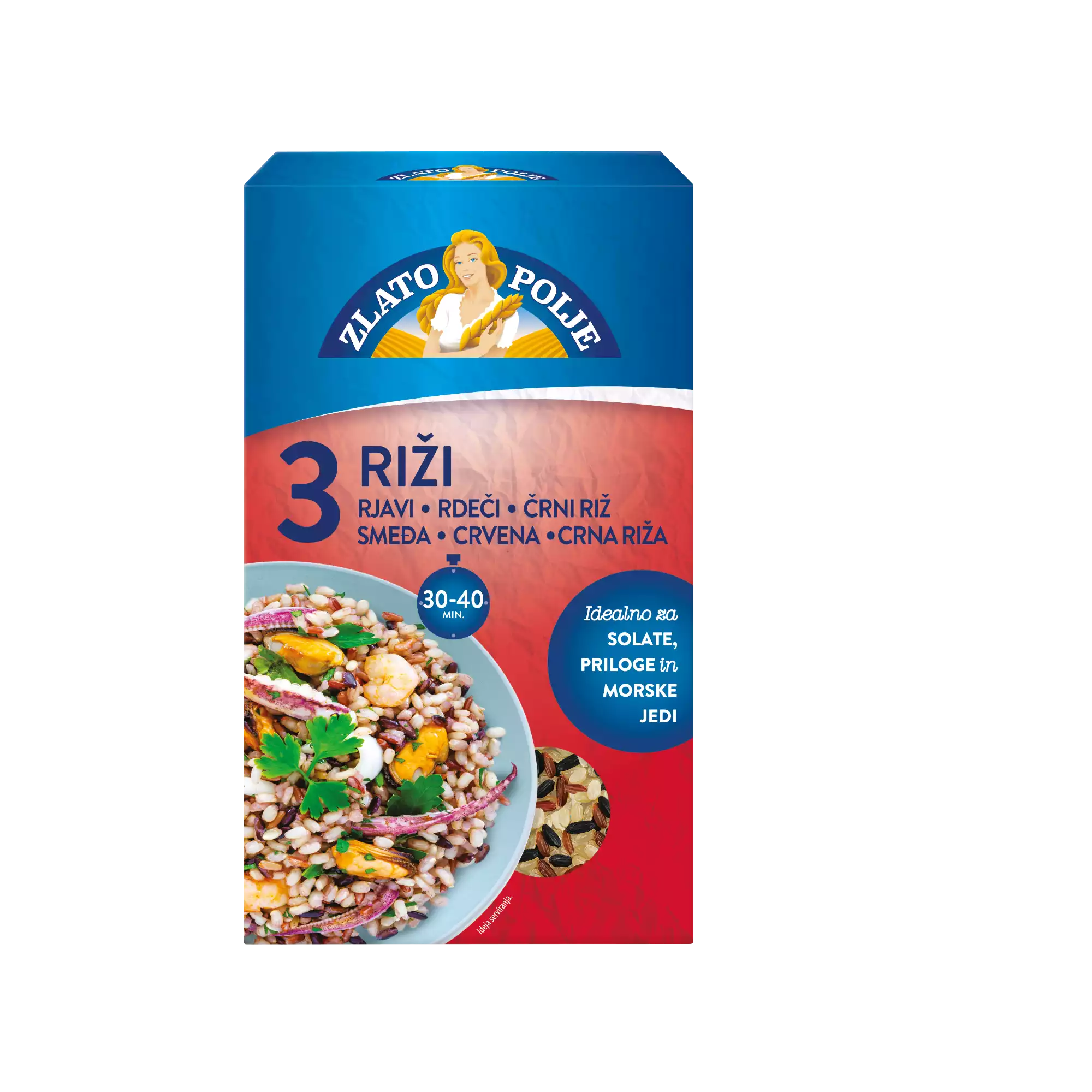 3 riži 1kg vakum
