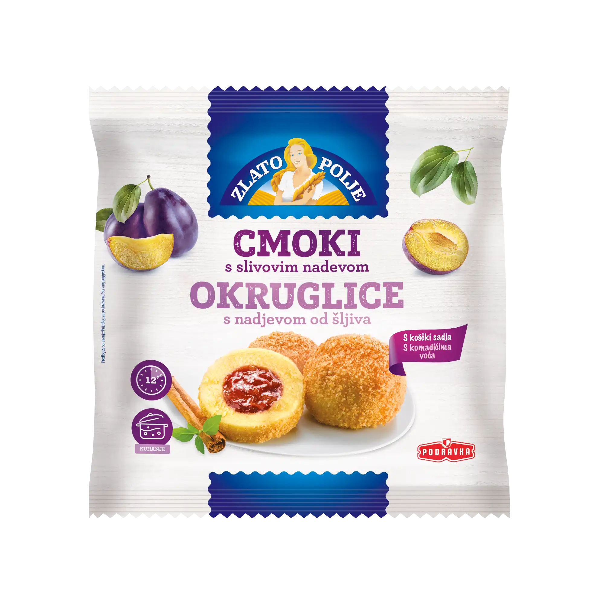 Cmoki s slivovim nadevom