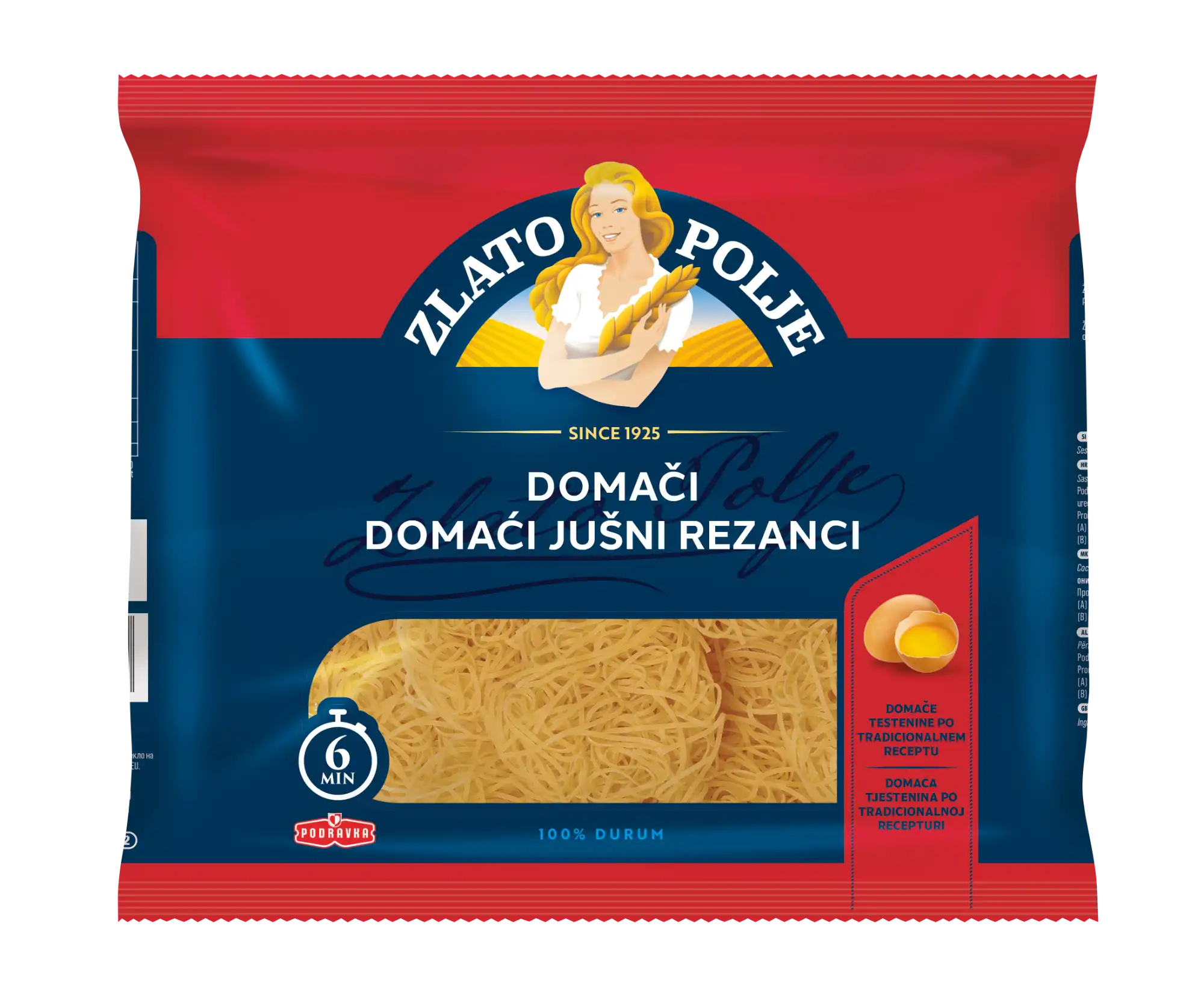 Domači jušni rezanci