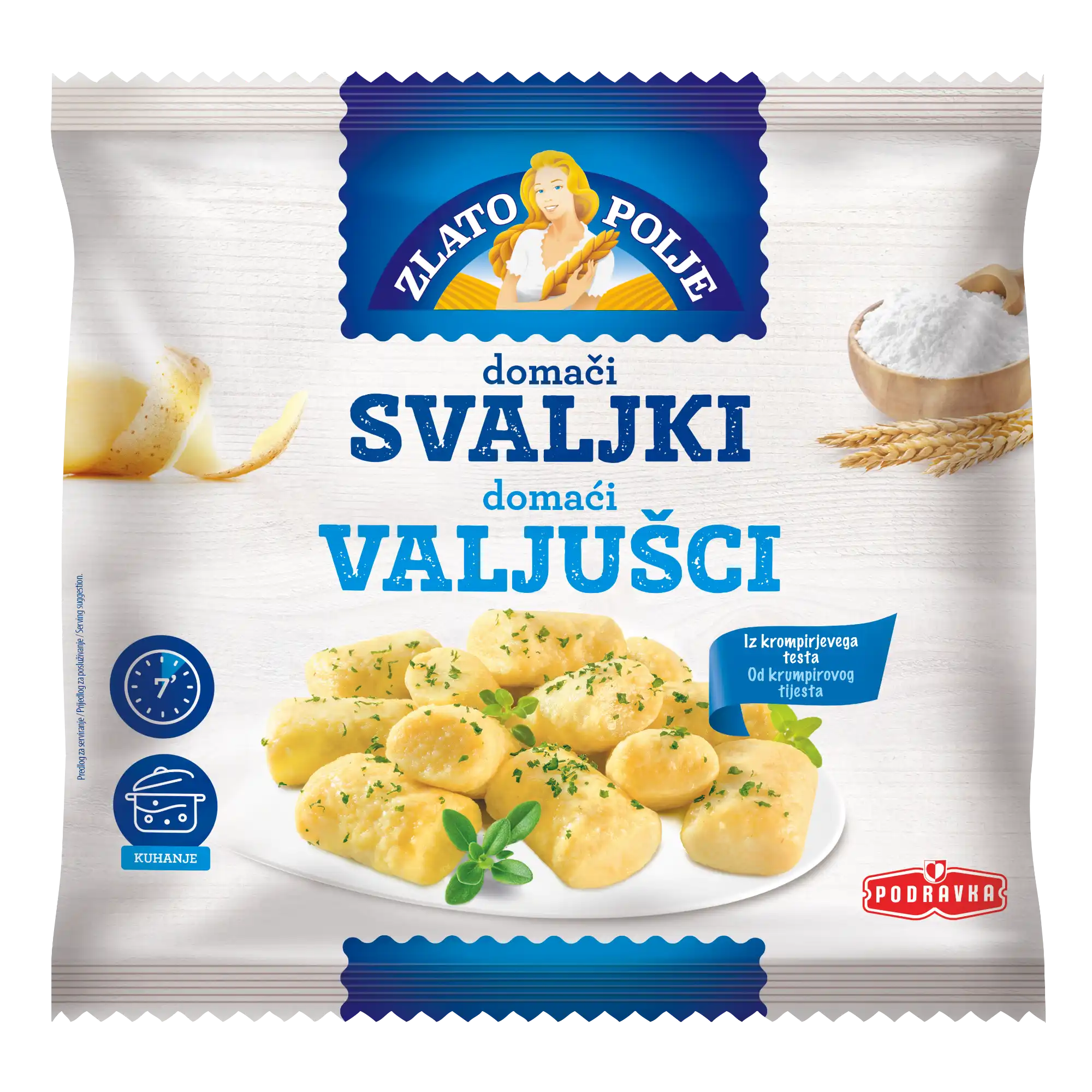 Domači krompirjevi svaljki 1kg
