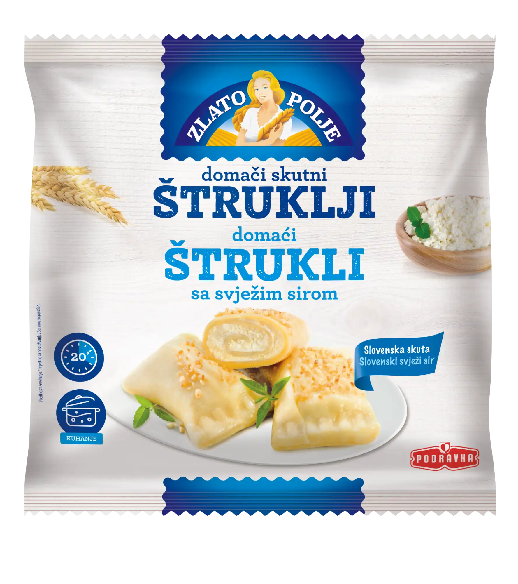 Domači skutni štruklji 1KG