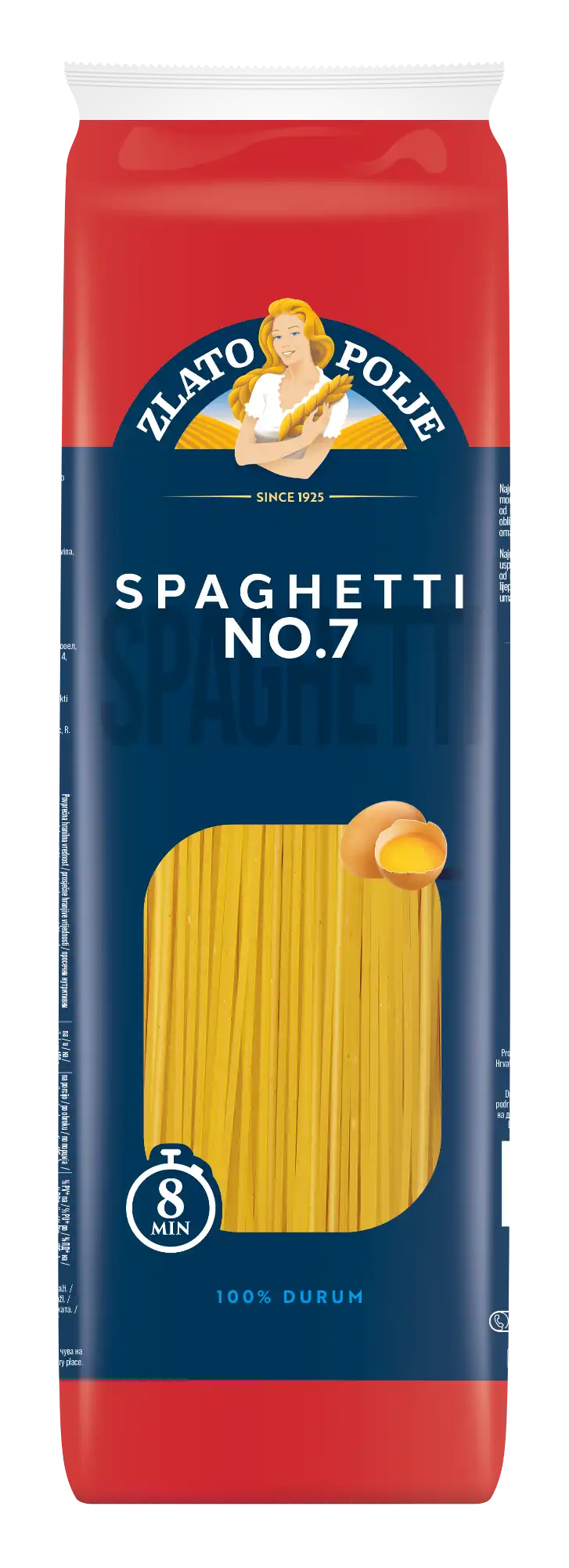 Špageti 7, jajčni