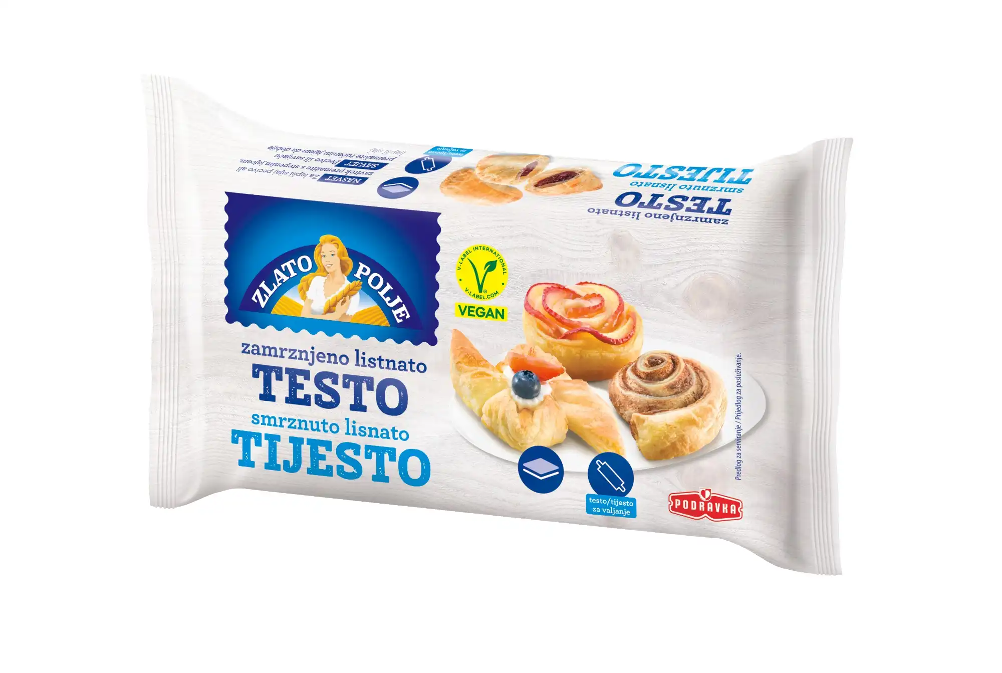 Zamrznjeno listnato testo 500g