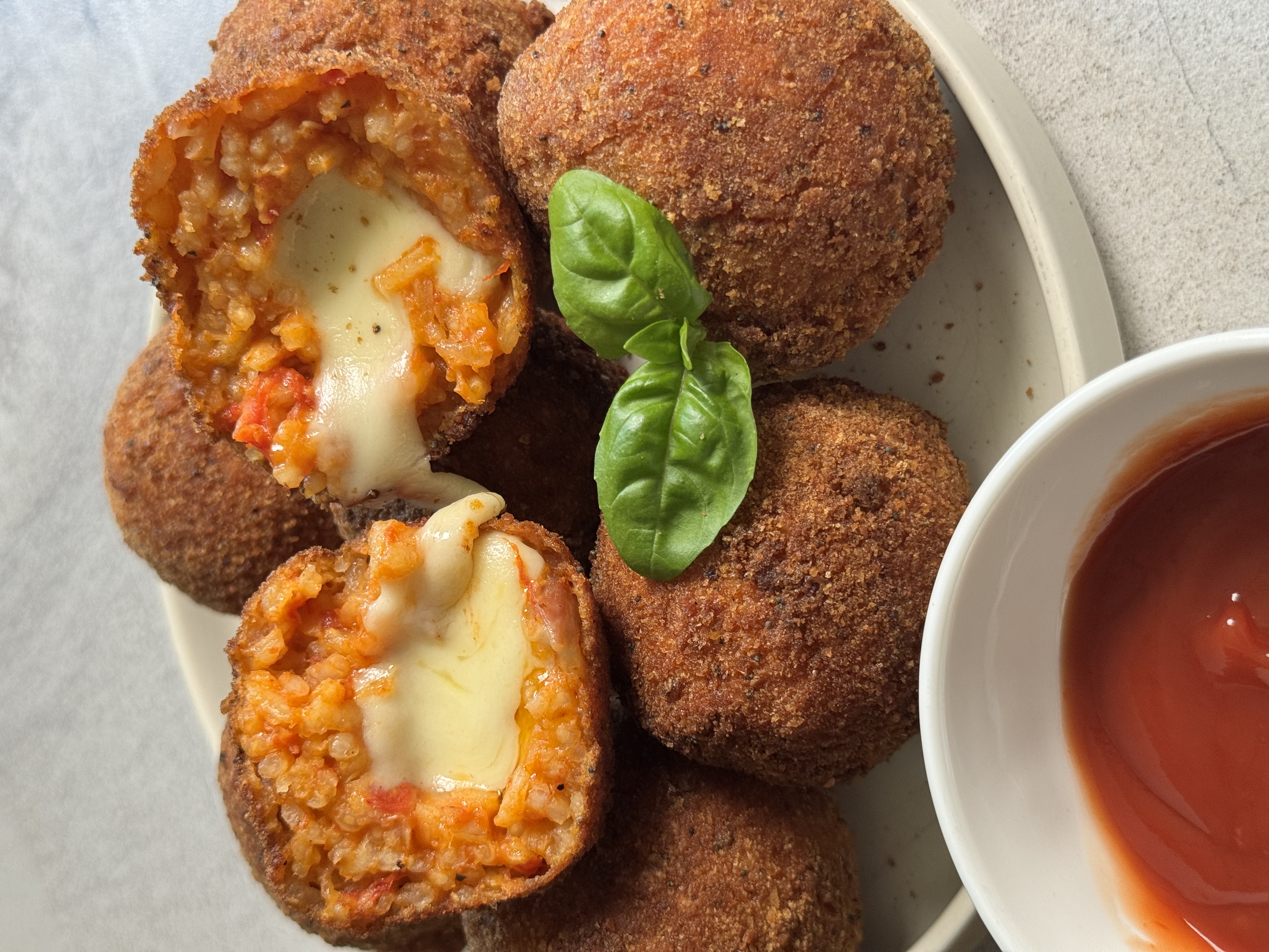 Arancini iz ostankov rižote